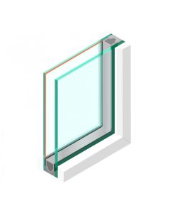 Dubbel glas HR++ 33.1 - sp - #4mm