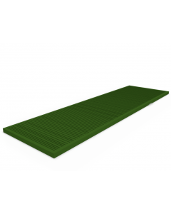 Set 10 glasblokjes 5 mm dik voor tripleglas - 100 x 34 x 5 mm - Groen